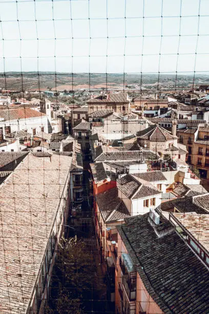 Photo of Aerial view of the medieval town of Toledo