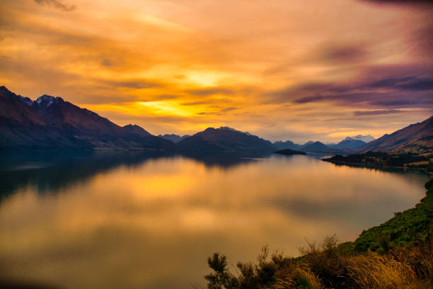 istock Sunset at Lake Wakatipu 1267227229