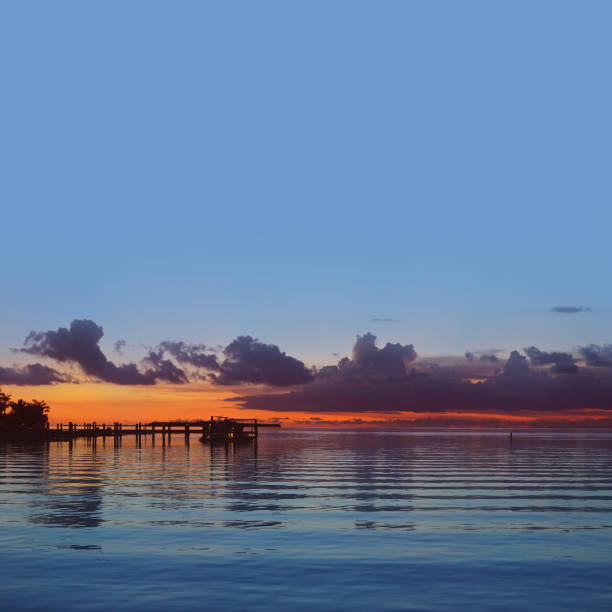 istock Beautiful sunset at the Florida Keys 1267236341