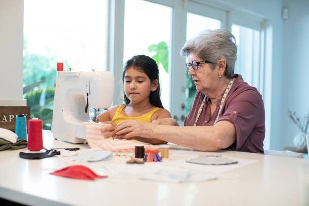 istock Spending quality time with grandma while staying at home 1267236374