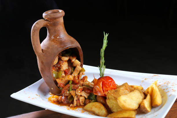 testi kebab called turkish traditional food