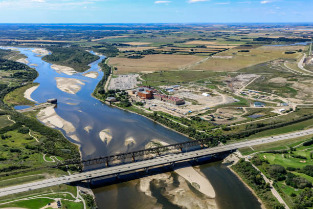 istock Gordie Howe Bridge of Saskatoon looking South 1267248115