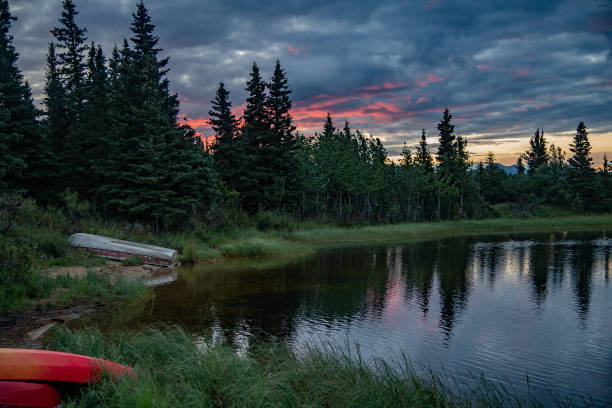 istock Sunrise at Denali area lake - Otto 1267254866