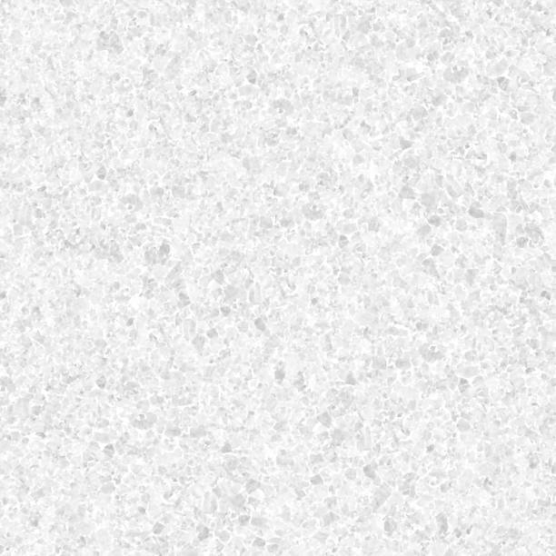 ilustrações de stock, clip art, desenhos animados e ícones de granite stone in macro - seamless pattern design in shades of light gray - beautiful creative natural background in vector with visible little pebbles texture and rough uniform structure - original stock illustration - granite stone backgrounds vector