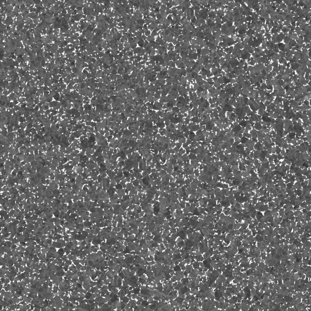 istock Seamless spotted messy uneven uniform paper background in shades of gray - vector stock illustration with 3D effect - square granite paving slab with visible cells - camo fabric 1267262549