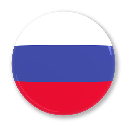 Russian flag badge