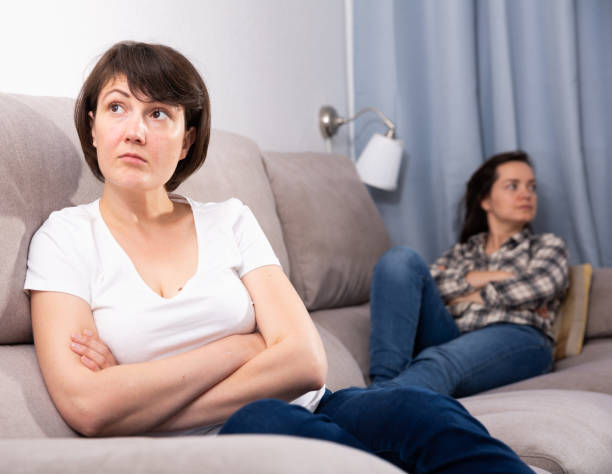 istock Home quarrel between friends woman 1267270656