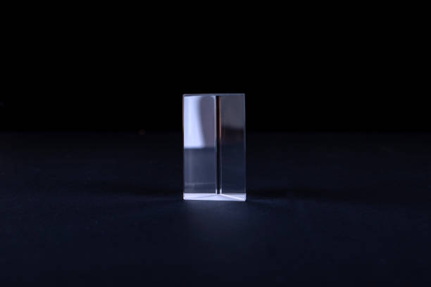 istock Glass prism on a black background 1267270836