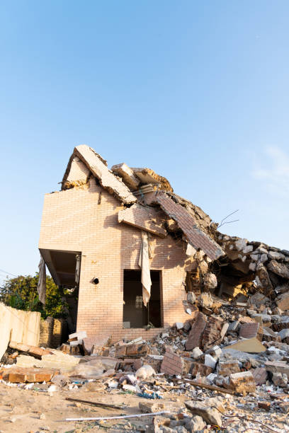 istock The old houses was demolished 1267273051