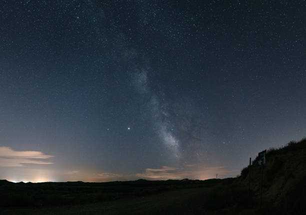istock Beautiful starry sky with the Milky Way 1267277669