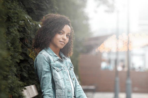 istock Denim style girl portrait 1267280252