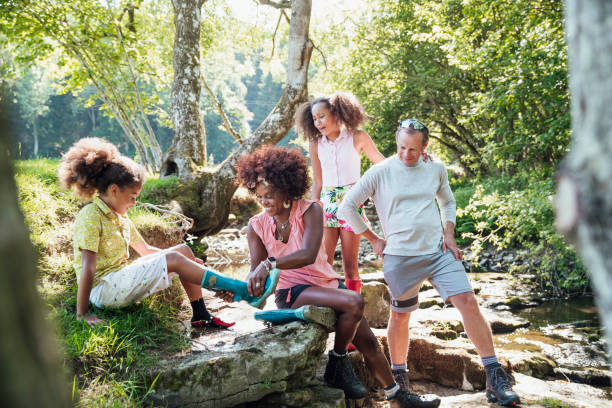istock Family By The River 1267284429