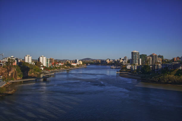 istock Brisbane City skyline river buildings 1267285827