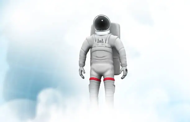 Photo of Spaceman in space