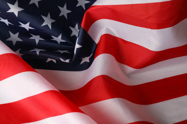 istock American flag on whole background, close up 1267314027