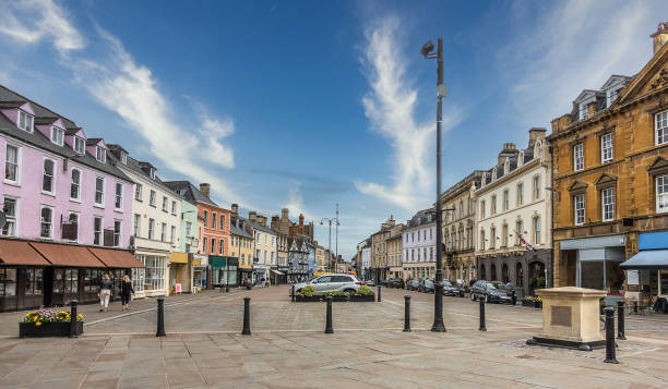 Cirencester The Gloucestershire town of Cirencester gloucestershire stock pictures, royalty-free photos & images