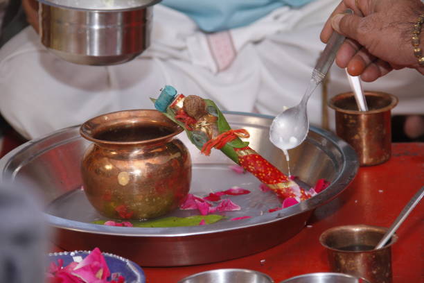 istock indian Rituals- Indian Weddings 1267326437