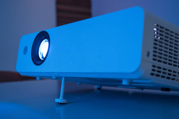 istock projector for presentation in a meeting room 1267331782