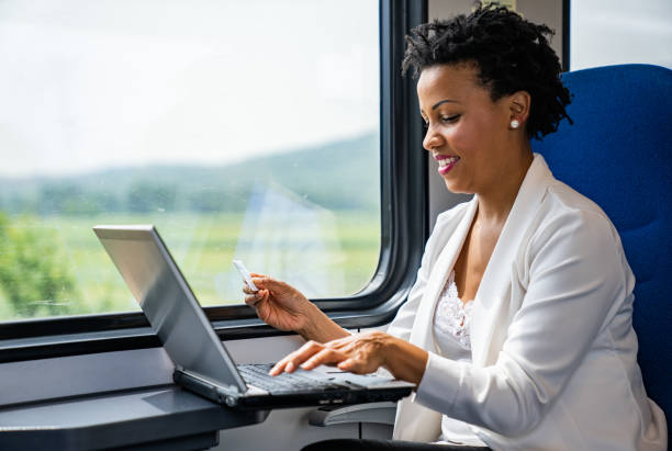 istock Paying the bills on the way home 1267338965