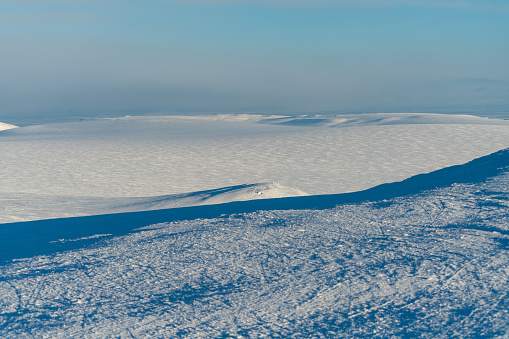 winter scenery of Svalbard