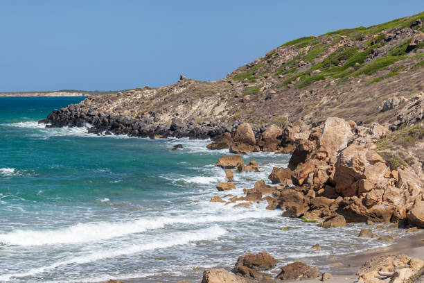 istock Capo San Marco beach, Cabras, Sardinia, Italy 1267353770