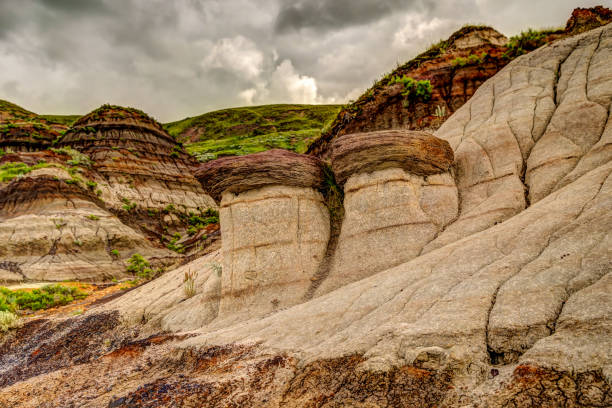 istock Landscapes and terrain around Midland Park in Drumheller Alberta 1267358077
