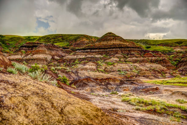istock Landscapes and terrain around Midland Park in Drumheller Alberta 1267358135