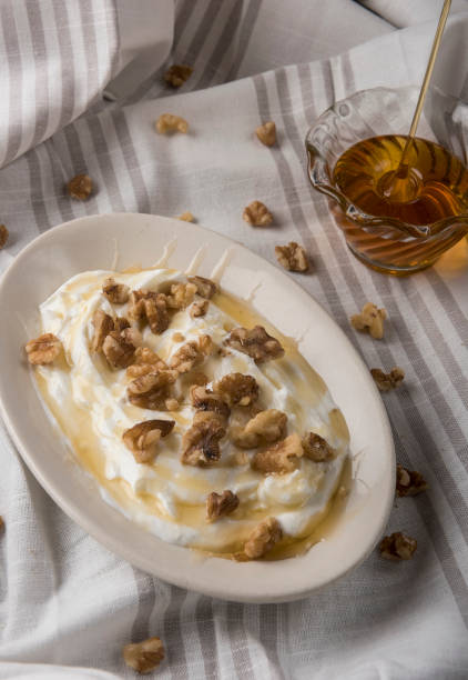 Greek Yogurt with honey and nuts (Click for more)