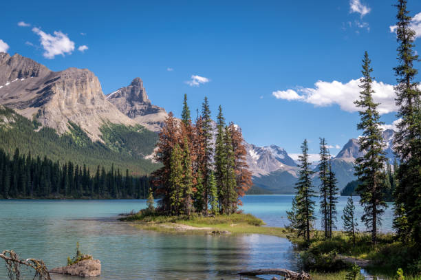 istock Spirit Island, Maligne Lake 1267368065