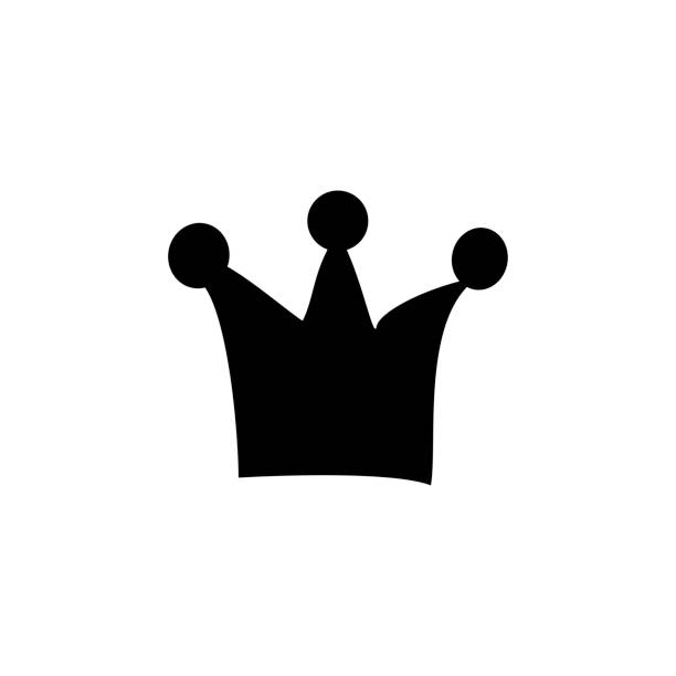 クラウンアイコン。賞のサイン - princess queen nobility crown点のイラスト素材／クリップアート素材／マンガ素材／アイコン素材
