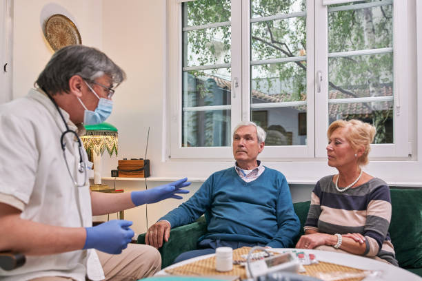 istock Doctor explaining the side effects of medication he prescribed 1267397075