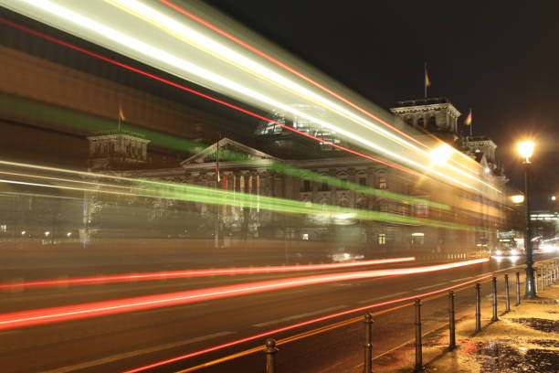 istock Reichstag building at night - Berlin 1267400289