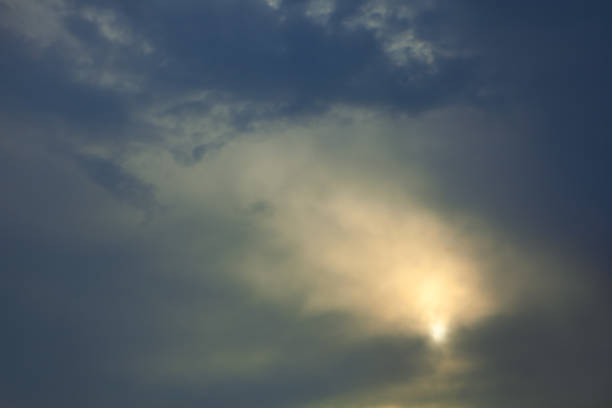 istock Sun glow in the haze 1267402677