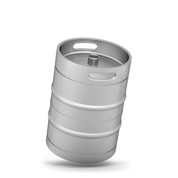 istock Metal beer keg 1267417356