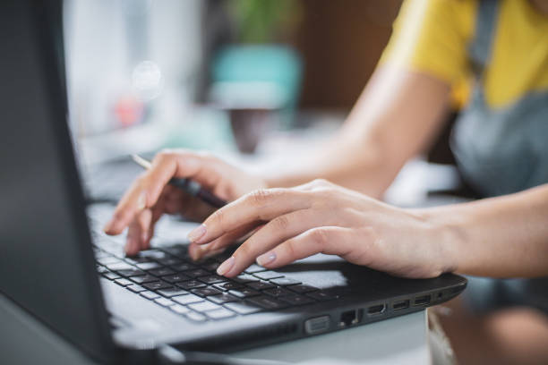 istock Young woman studying at home 1267417522