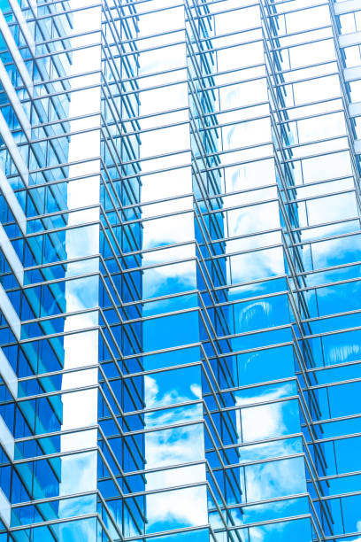 istock Modern skyscrapers in business district 1267433213