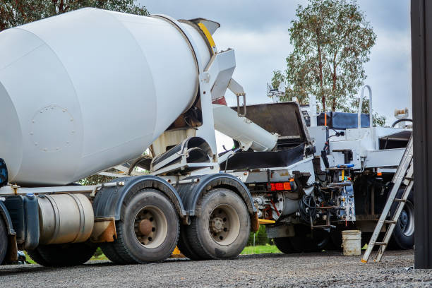 istock Concrete Truck or Cement mixer 1267436580