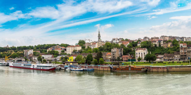 istock Belgrade cityscape in Serbia 1267440205
