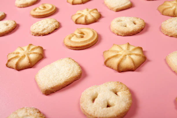istock Baked pastry item background. 1267449282