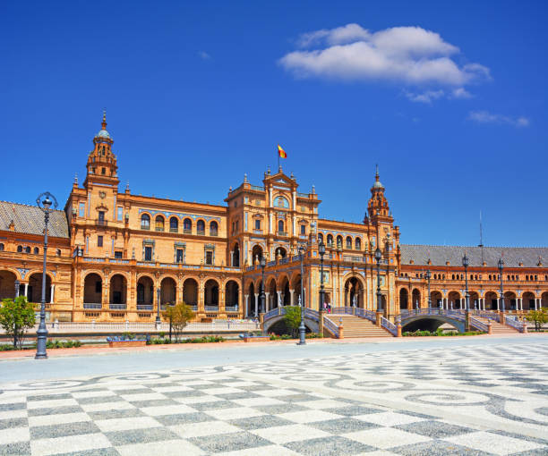 istock Plaza de Espana in Seville 1267457748