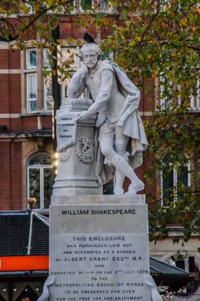 istock Shakespeare statue in London, England, UK. 1267458778