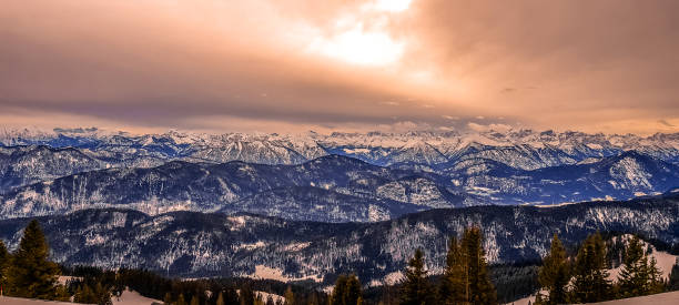 istock a panorama over the Alps 1267461853