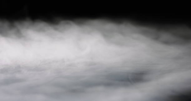 霧の濃い雲 - wispy smoke steam swirl ストックフォトと画像