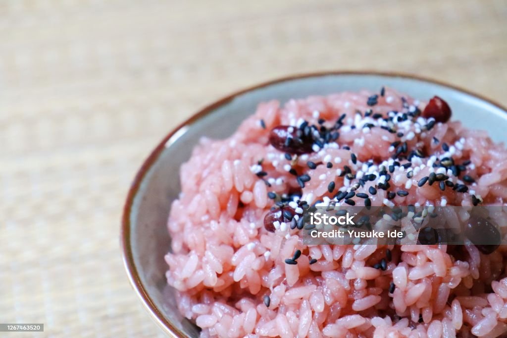Red Rice Asian Red Rice Stock Photo - Download Image Now - Rice - Food Staple, Adzuki ...