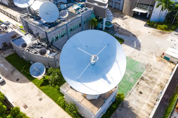 Photo of Telecommunications structures in Tai Po, New Territories, Hong Kong