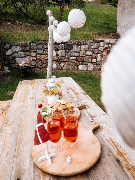 istock Preparing for a small party in the vacation house 1267470745