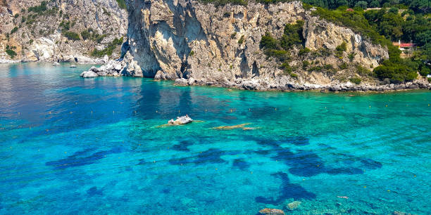 istock Ionian Sea on Corfu Island 1267474811