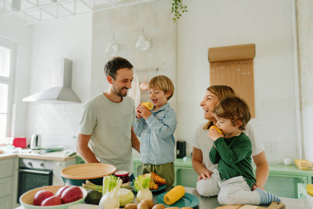 istock Healthy snack for our boys 1267474977