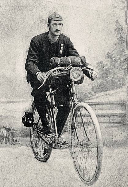 istock Cyclist round the world Franz Angerer, cycling in nature, front view 1267480886