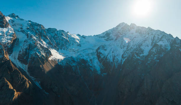 istock snowy mountains of the Caucasus. 1267481180